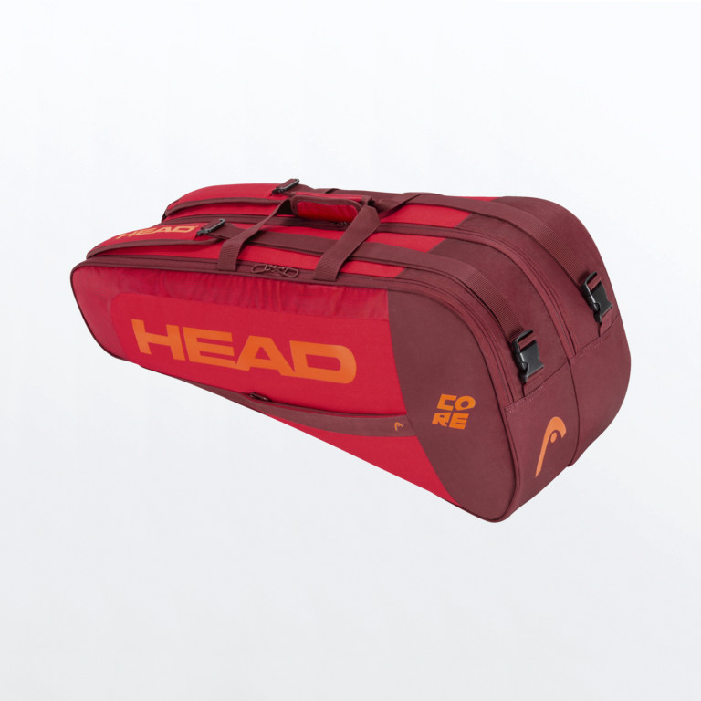 

Сумка-чехол для теннисных ракеток HEAD Core 6R Combi 283401 bordo