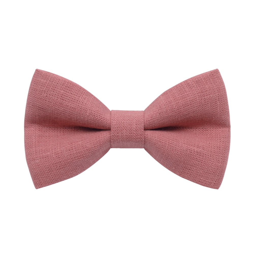 

Бабочка Bow Tie House Light Coral льняная 10252