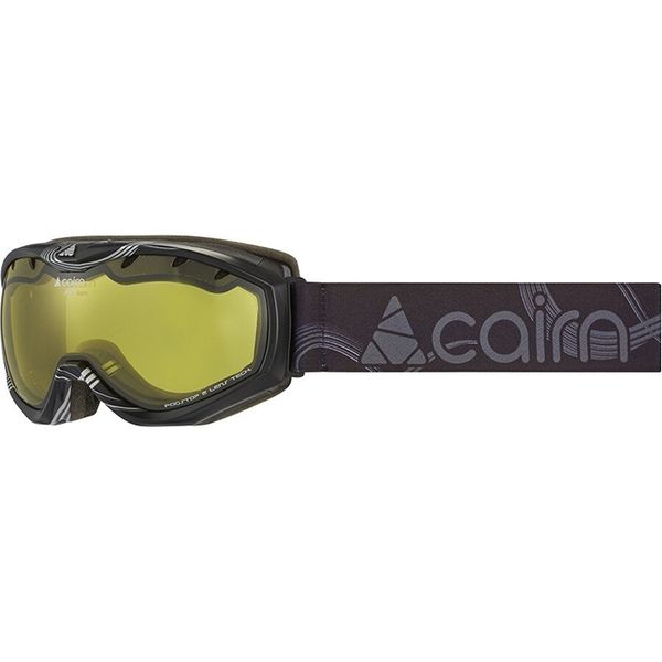 

Женская маска для лыж и сноуборда Cairn Jam SPX1 black-silver curve(0580577-6202)