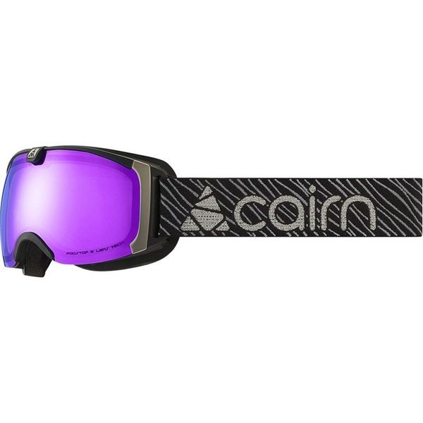 

Женская маска для лыж и сноуборда с фотохромной линзой Cairn Pearl Evolight black-purple(0581114-402)