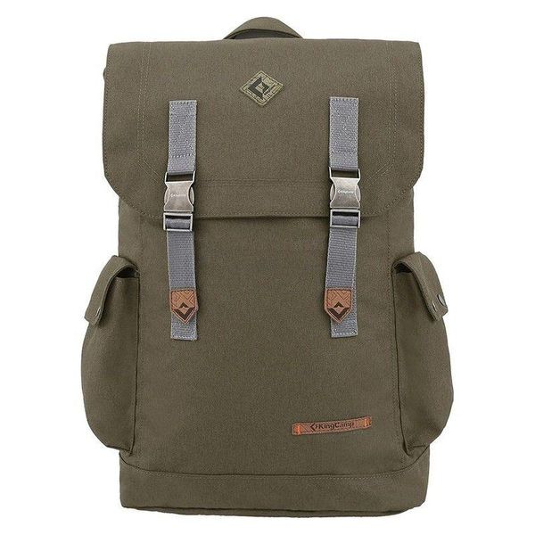 

Рюкзак городской KingCamp Redwood 25л, оливковый (KB3322)