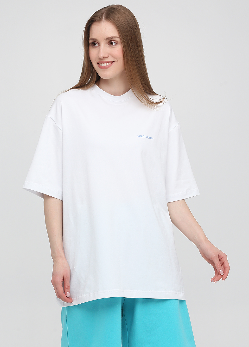 

Футболка "Only Women" (94-TSH-3-02-B-white/small-Lblue-front, Футболка "Only Women" (94-TSH-3-02-B-white/small-Lblue-front-S-M)