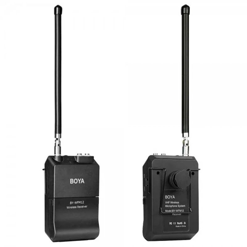

Беспроводной микрофон BOYA BY-WFM12 петличный 12-канальная радиосистема для записи аудио всенаправленный (F_4970-13628)