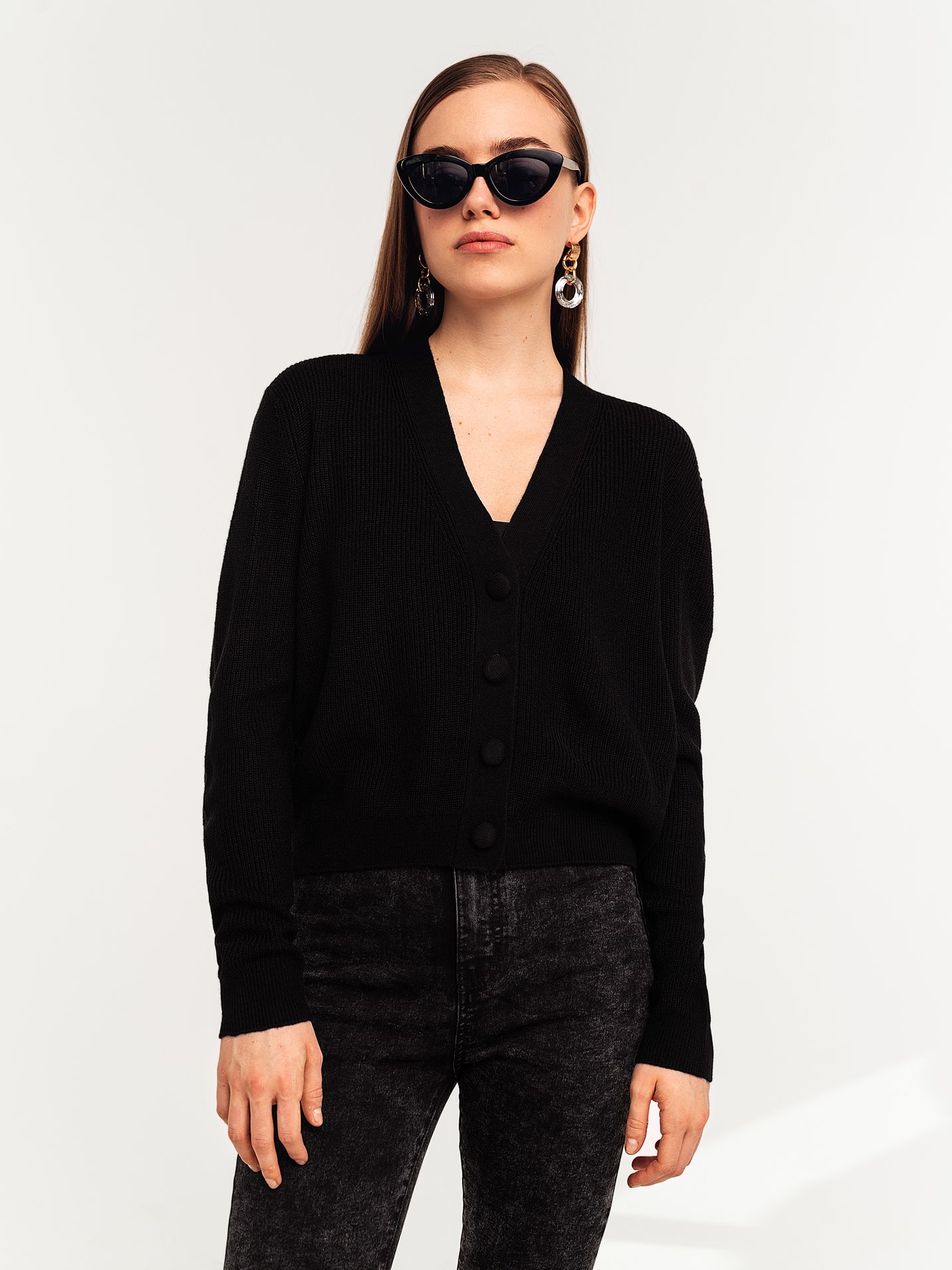 

Кардиган Befree 2131298810-50 XS Черный