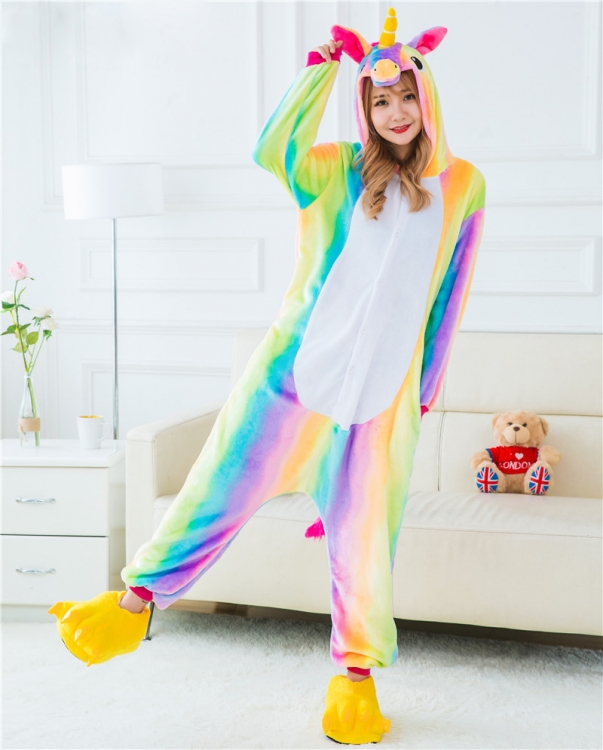 

Пижама Кигуруми MY KIGU радужный единорог M