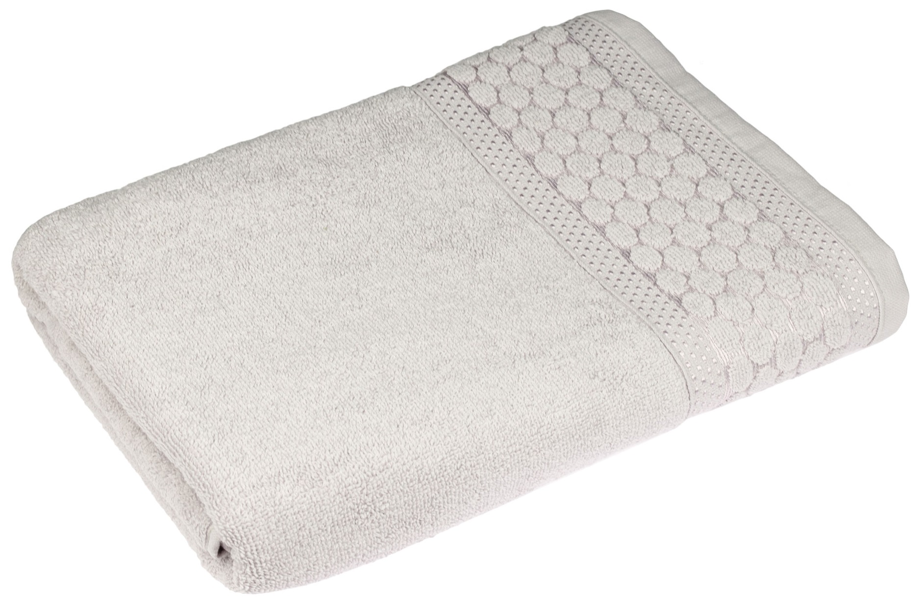 

Махровое полотенце Home Line Мия 162269 70х130 Светло-серое