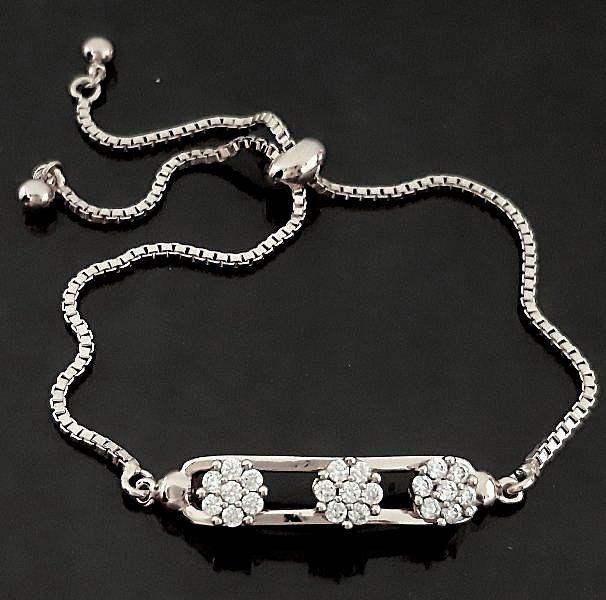 

Браслет Xuping с цирконами Серебро хбж-123