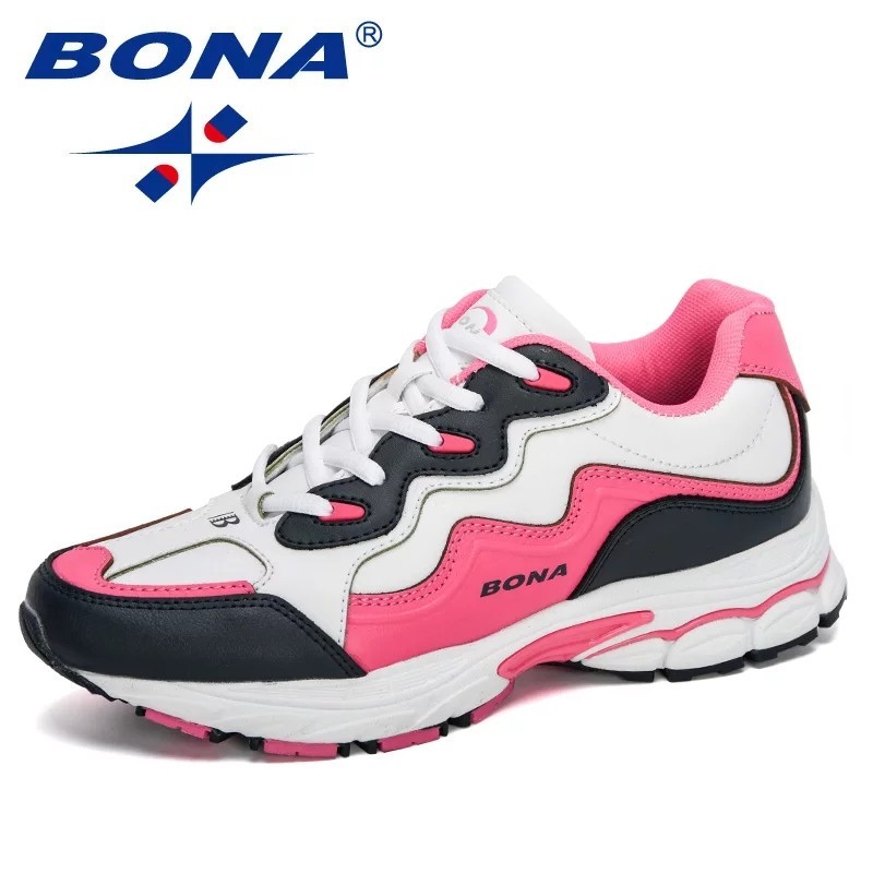 

Кроссовки женские оригинальные Bona 35883 розовый кожа 40р