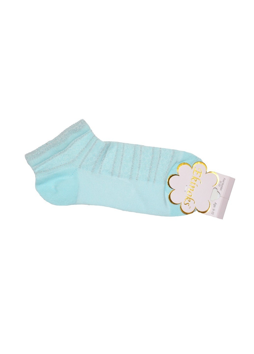 

Носки Ekinoks Socks для девочки летние с люрексом - (9-10л) голубой (TSK-06-04, Носки Ekinoks Socks для девочки летние с люрексом 31-33 (9-10л) голубой (TSK-06-04)