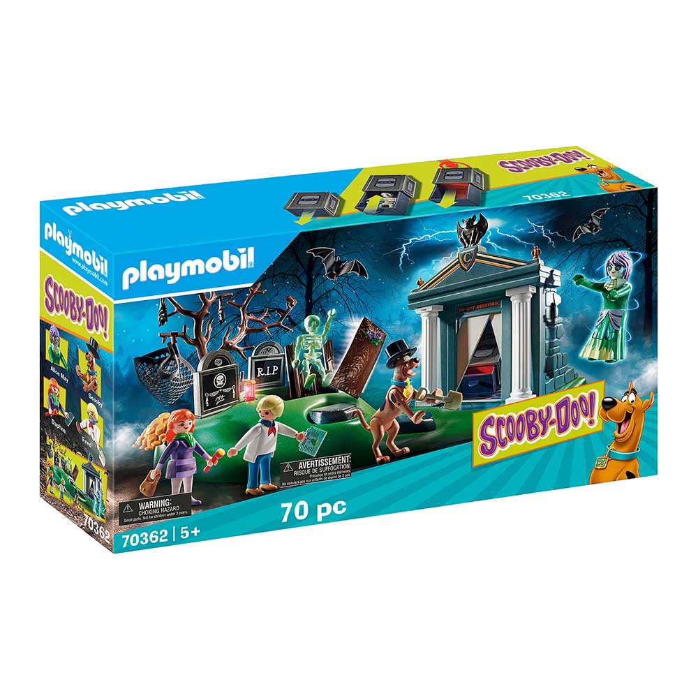 

Playmobil Набор Скуби Ду Приключения на Кладбище Плеймобил Scooby Doo Adventure in Cemetery 70362