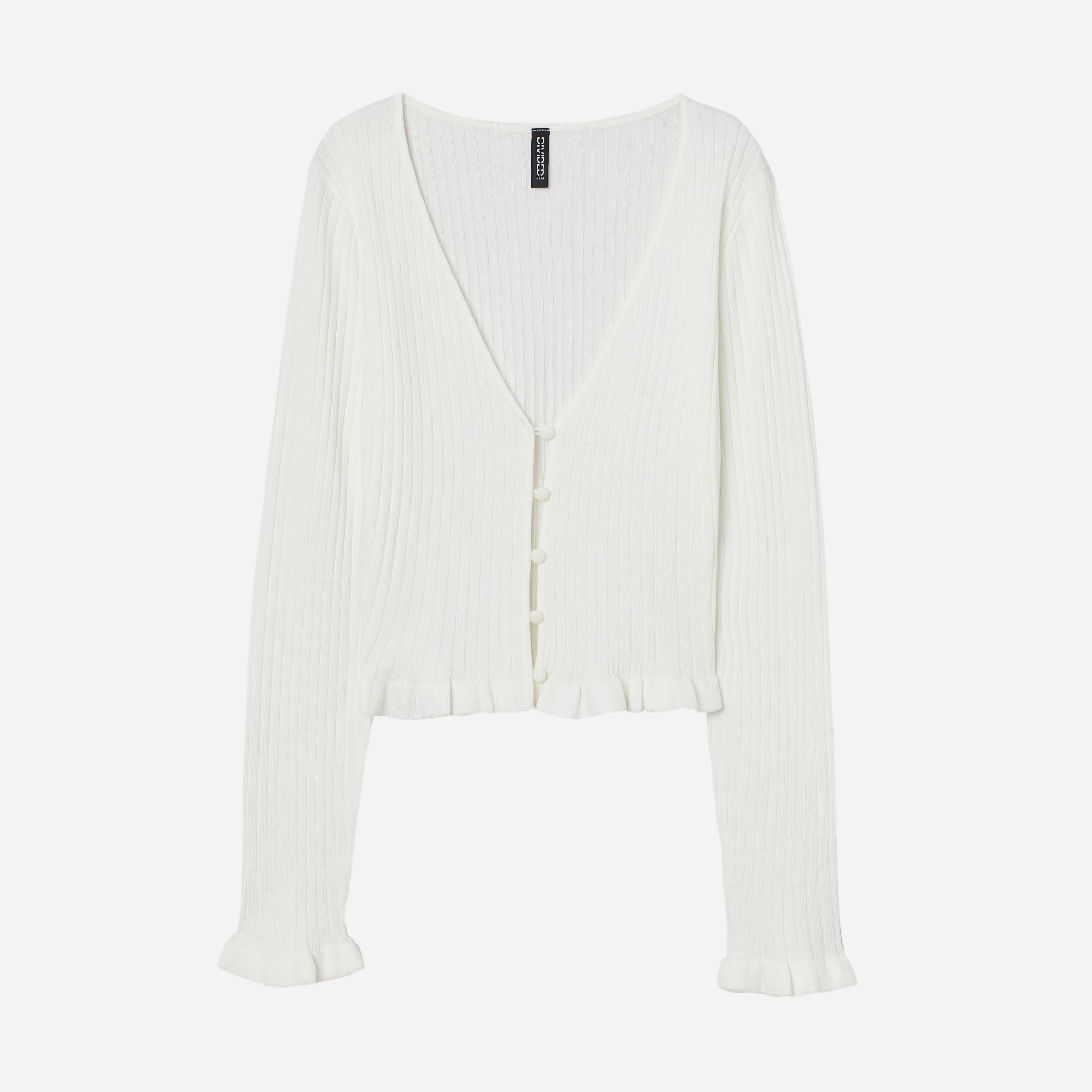 

Кардиган H&M 8656632sdm  Белый, Кардиган H&M 8656632sdm S Белый
