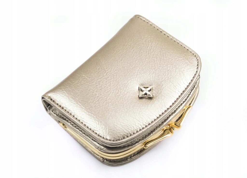 

Женский кошелёк Milano Design 9,5 х 12 х 2,5 см (SF-1841 ML) Gold