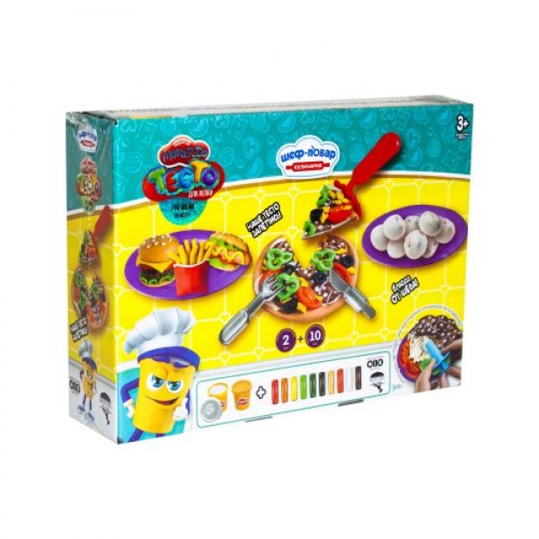 

Тесто для лепки Dankotoys Master-Do Шеф-Повар Кулинария (рус) TMD-10-01