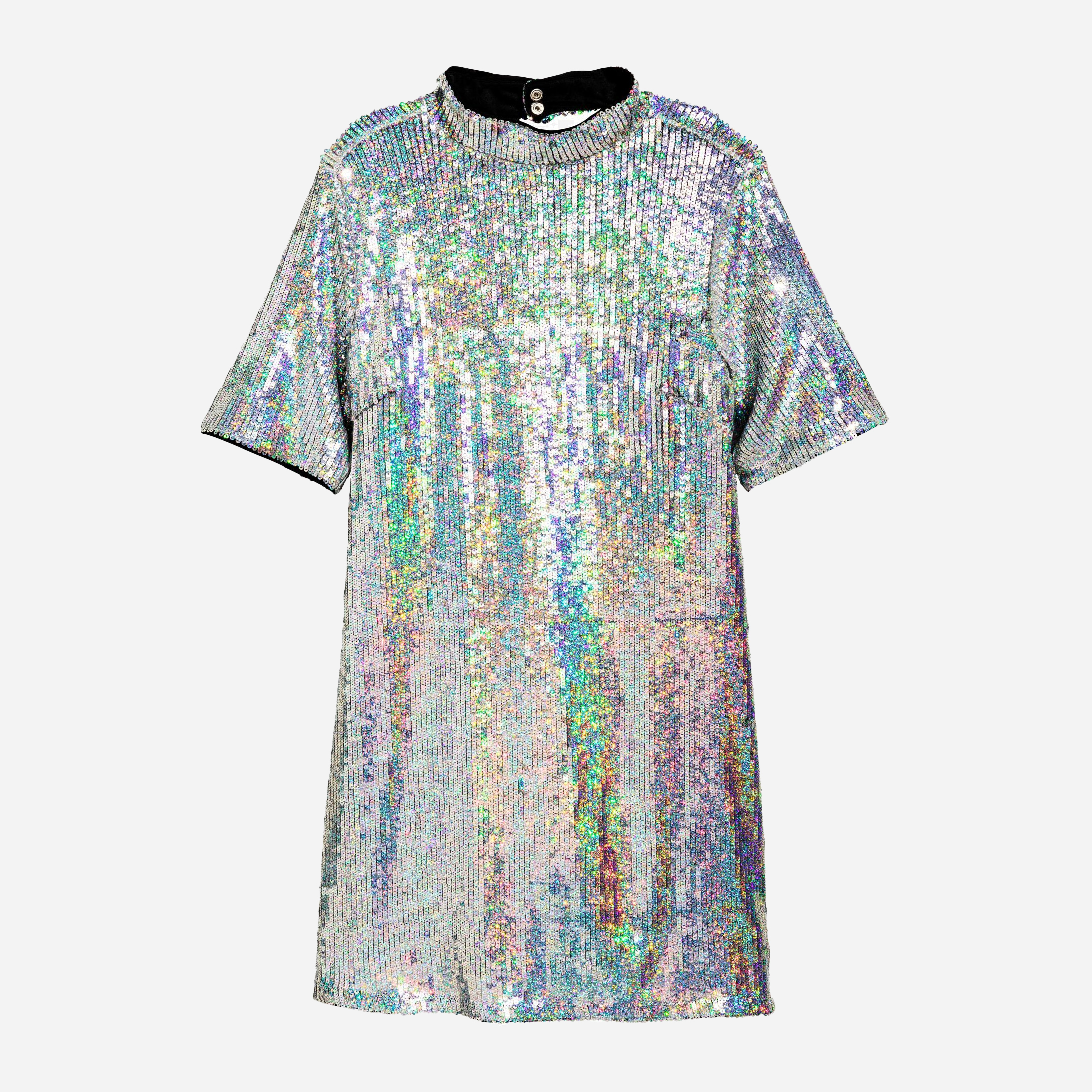 

Платье H&M 4611934dm  Серебристое, Платье H&M 4611934dm 44 Серебристое