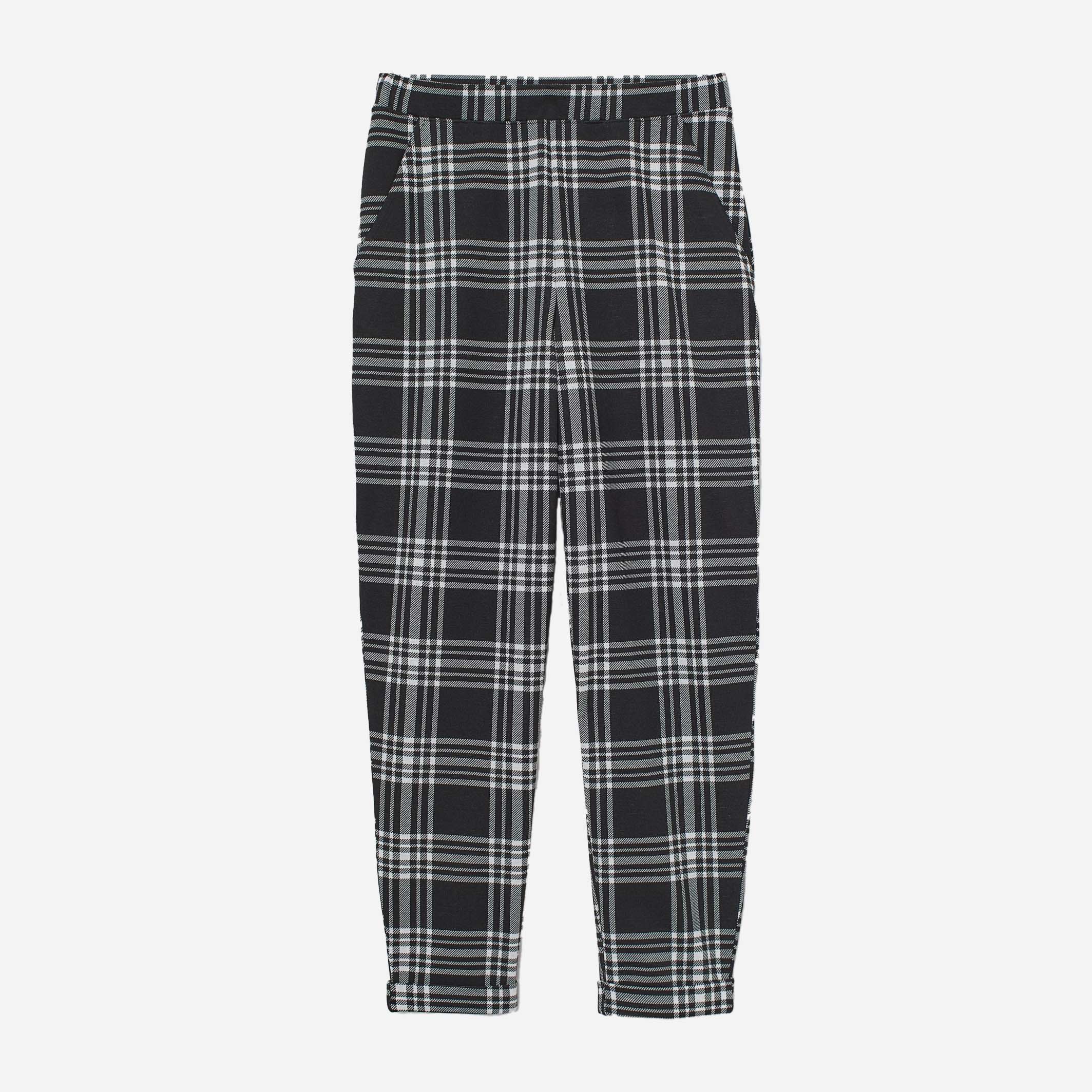 

Брюки H&M 8457902sm XL Черные с белым