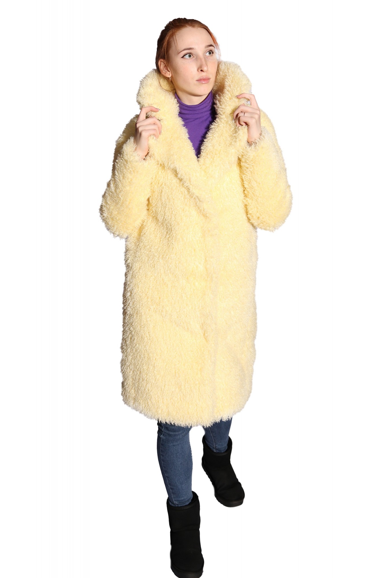 

Пуховик EVACANA 038 желтый, Пуховик EVACANA 038 желтый 40