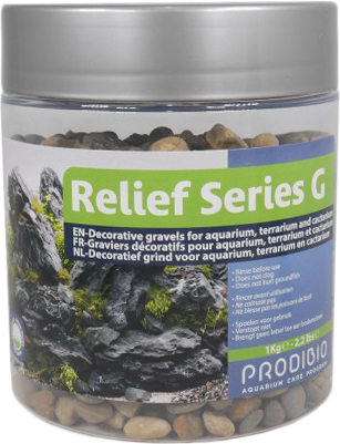 

Декоративный гравий Prodibio Relief Series G04 5-25 мм 1 л Big brown