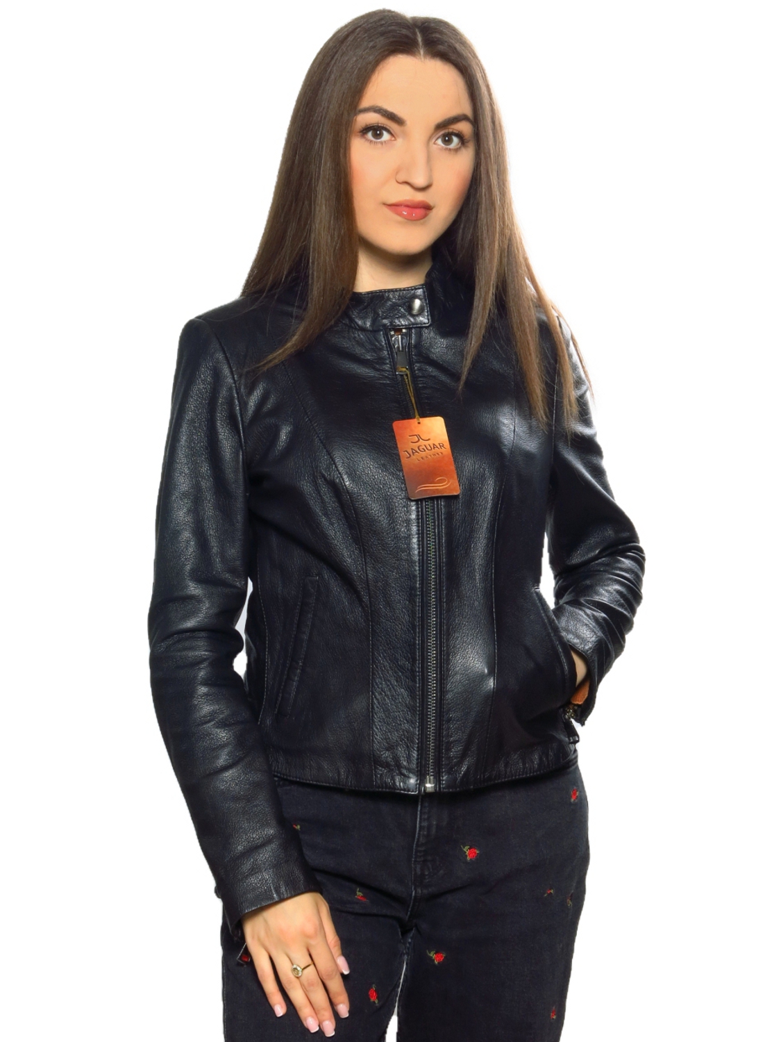 

Женская кожаная куртка Jaguar leather FIZ546 L Черный