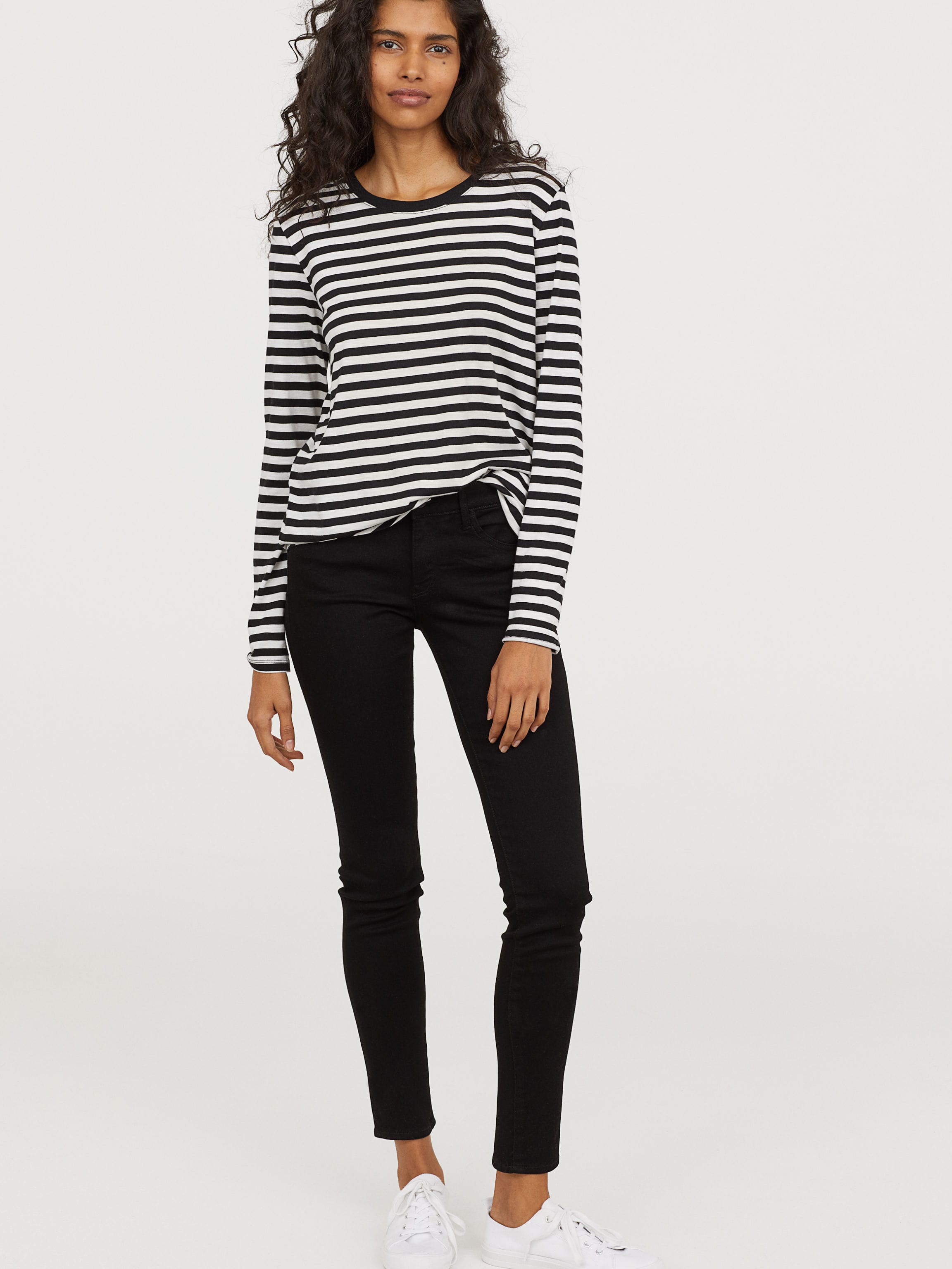 

Джинсы H&M 0399087_02 W27L32 Черные