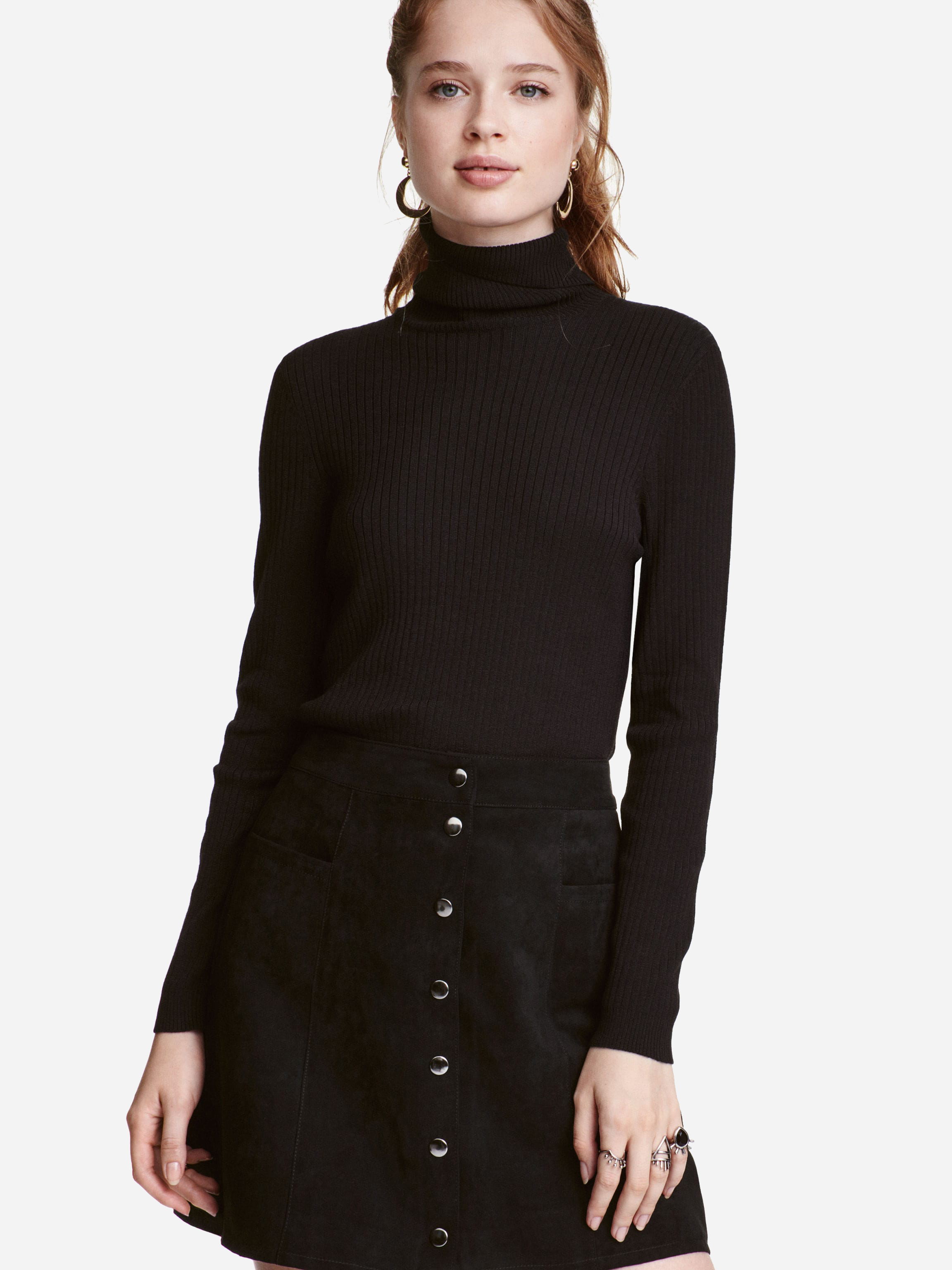 

Водолазка H&M 0409028_01 M Черная