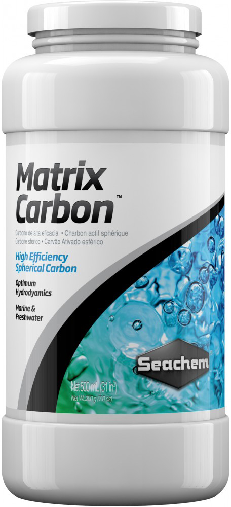 

Высокоэффективный сферический уголь Seachem Matrix Carbon 500 мл