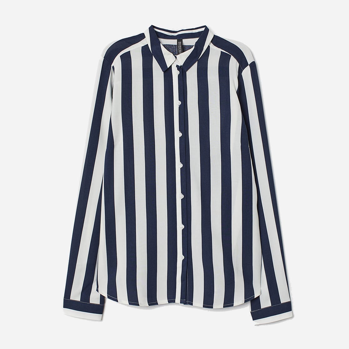 

Рубашка H&M 0689389_шир пол 36 Белая