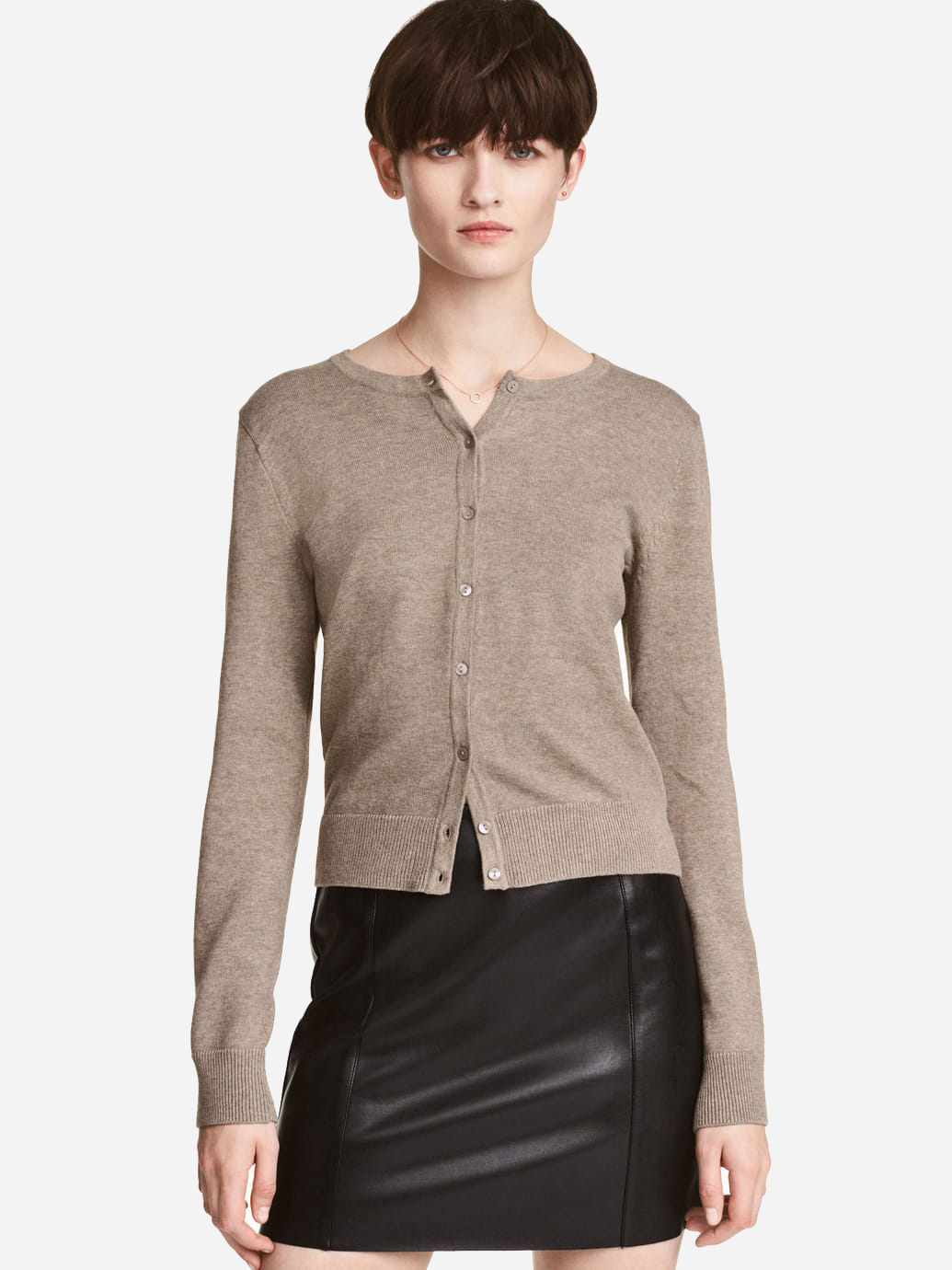 

Кардиган H&M 0396371_корич XS Коричневый