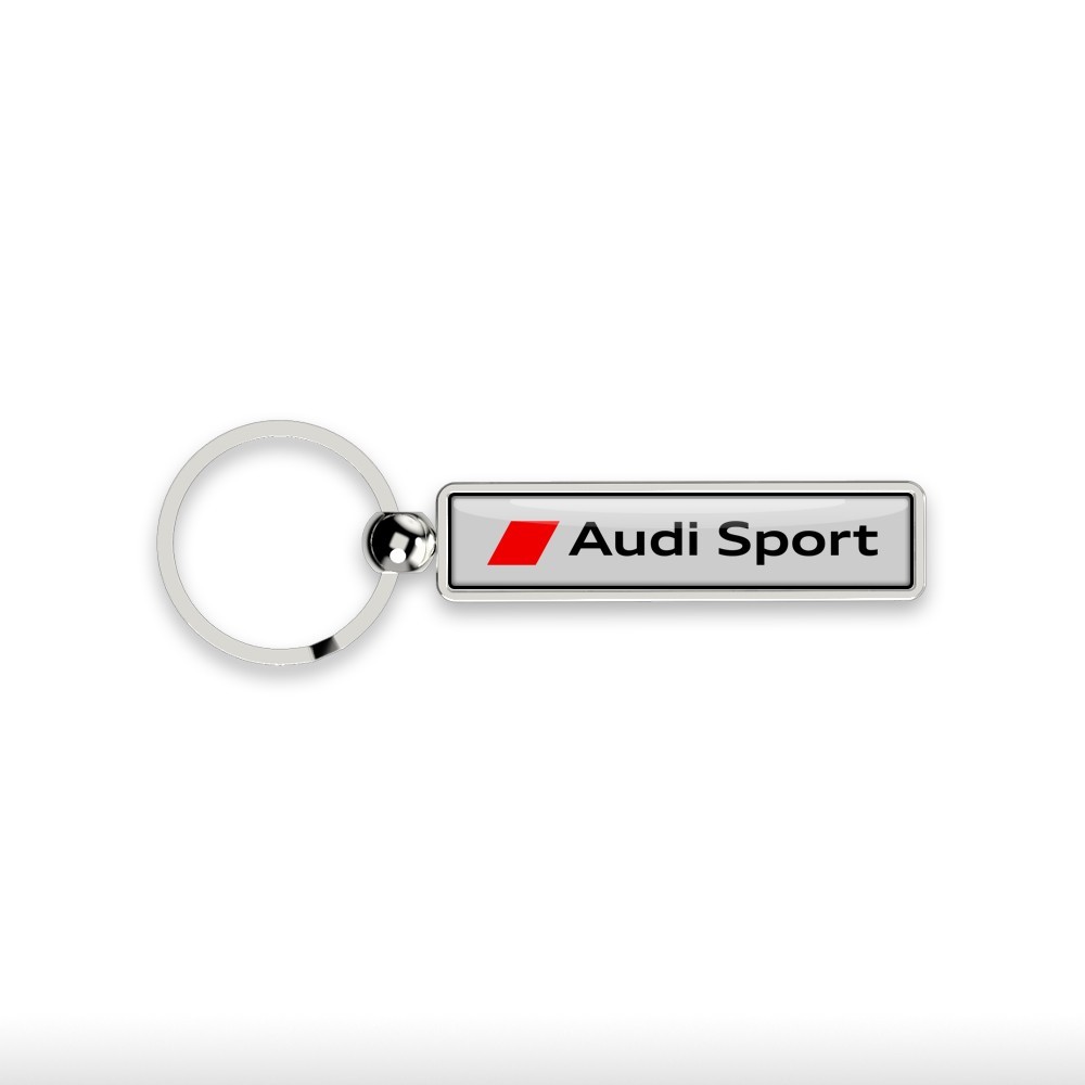 

Брелок для ключей - AUDI SPORT (СЕРЕБРО)