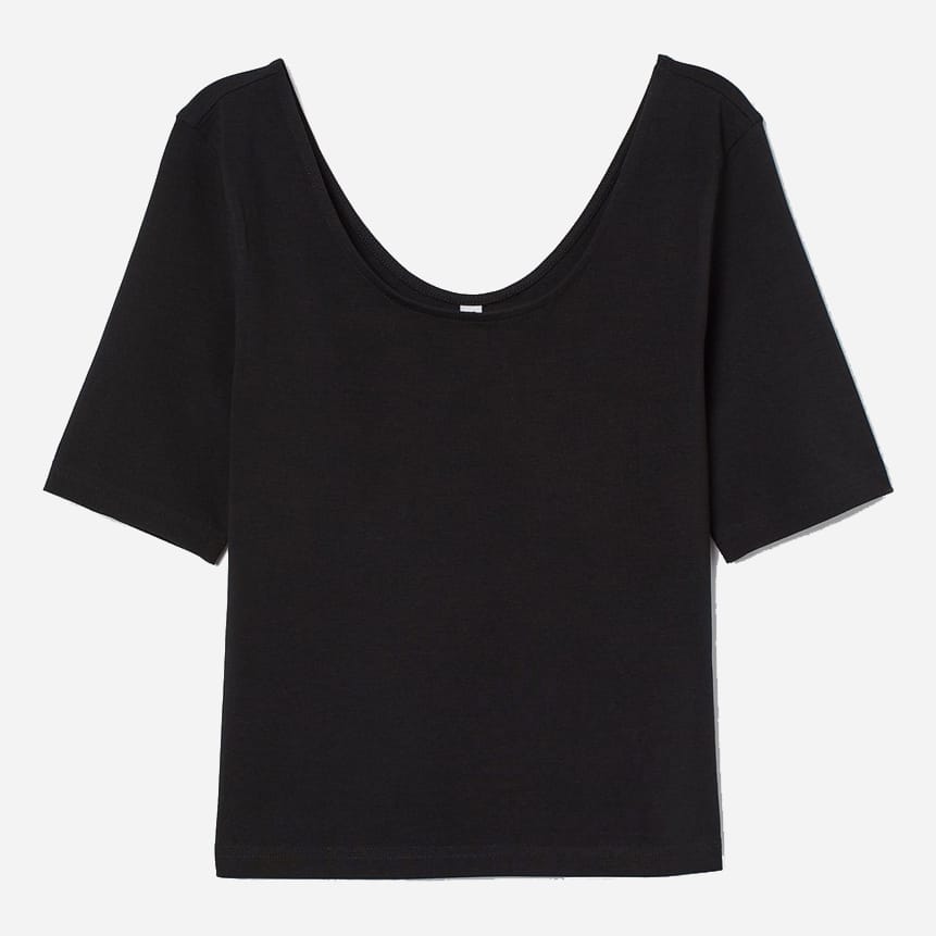 

Футболка H&M 0887659_черн  Черная, Футболка H&M 0887659_черн XS Черная