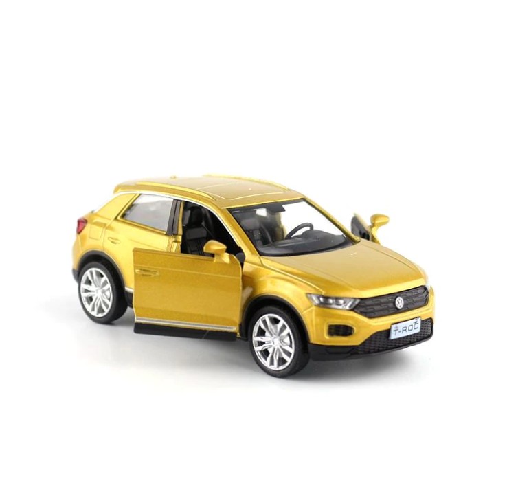 

Модель автомобиля Volkswagen T-ROC желтый 1:36 игрушечная машина