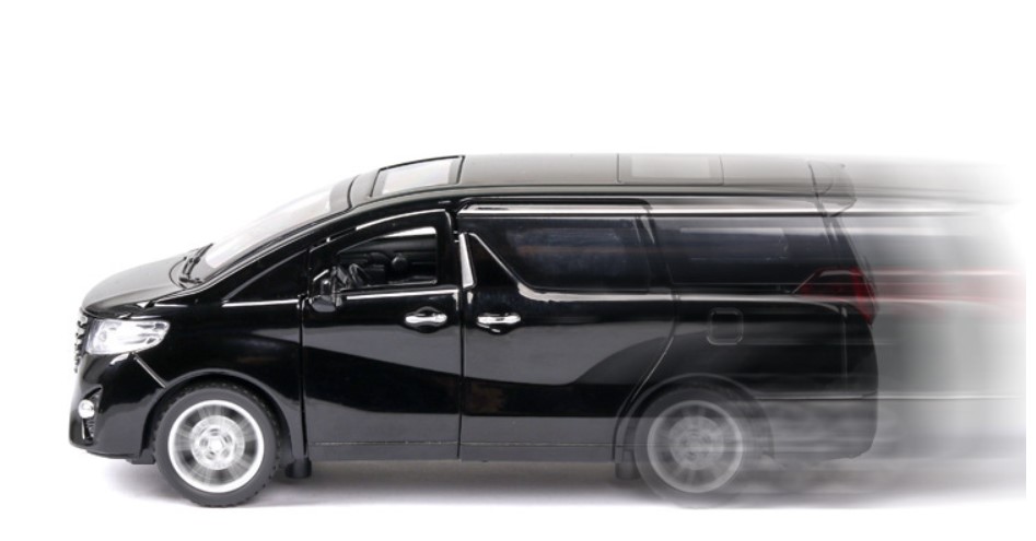 

Модель автомобиля из сплава Alphard детская игрушечная машина 1:32 черная