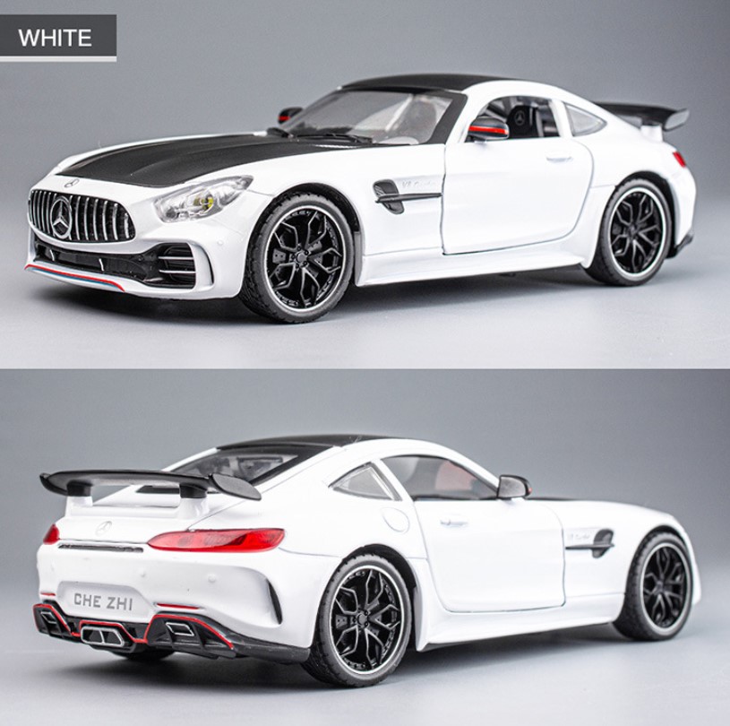 

Суперкар Mercedes-Benz GT 1:24 детская белая игрушечная машина