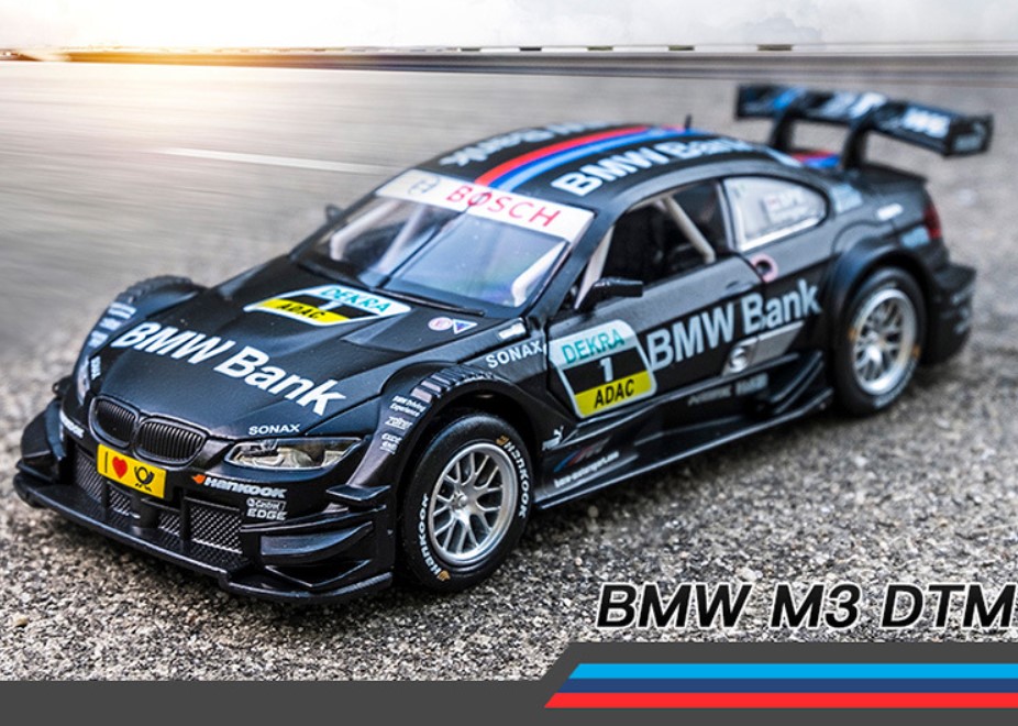 

Гоночная модель автомобиля BMW M3 1:32 детская черная игрушка