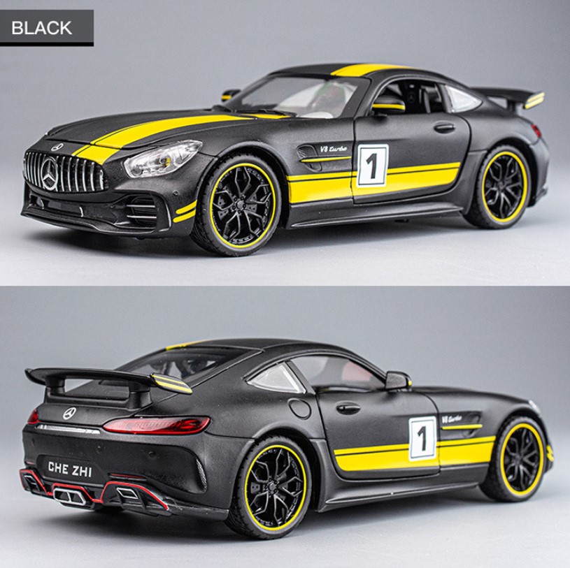 

Суперкар Mercedes-Benz GT 1:24 детская черная игрушечная машина
