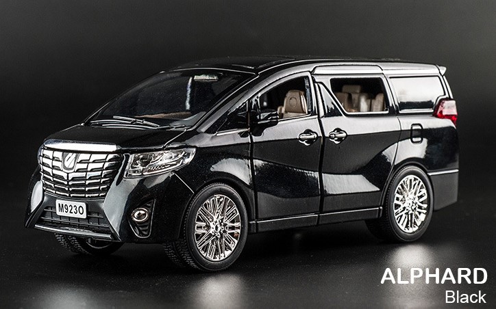 

Модель автомобиля из сплава Alpha 1:24 детская черная игрушечная машина