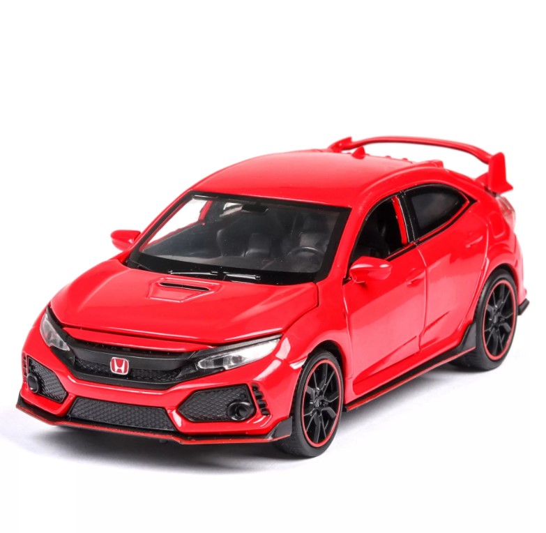 

Модель легкосплавного автомобиля Honda Jianyuan Civic 1:32 красная