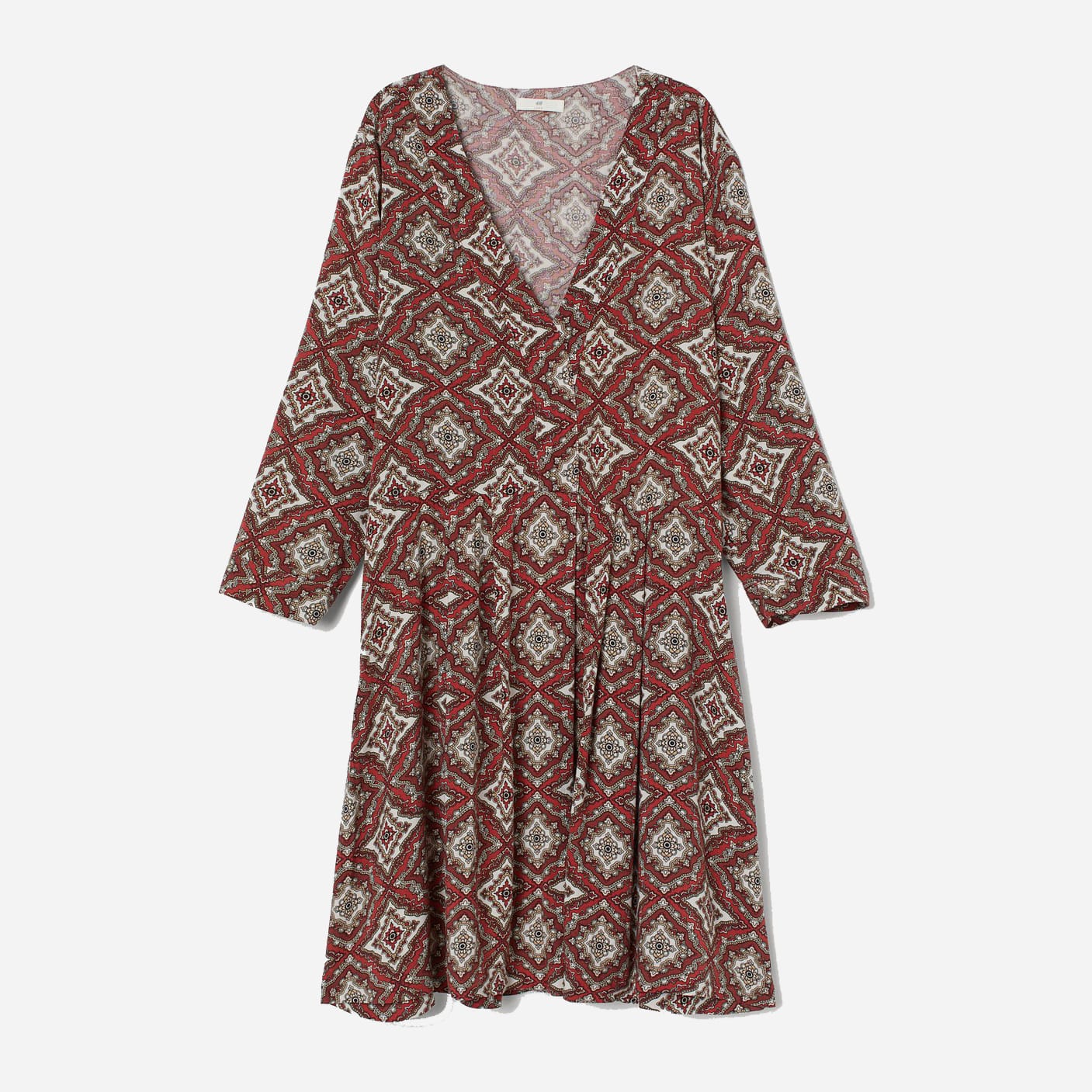 

Платье H&M 0772831_01 42Р Бордовое