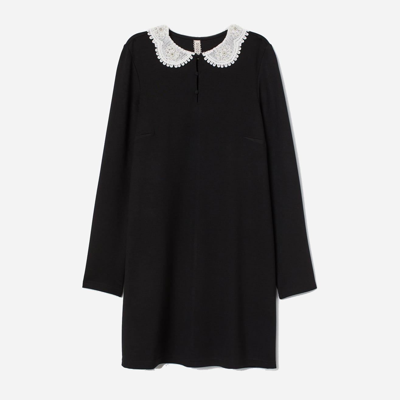 

Платье H&M 0834097_бел.ворот S Черное