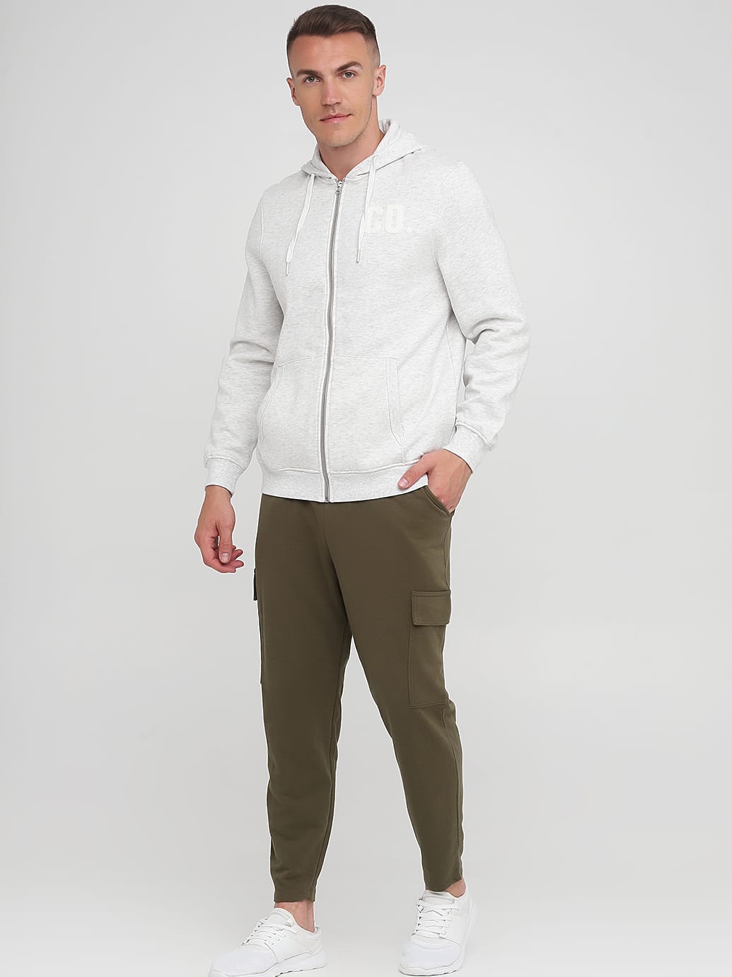 

Брюки C&A 2085723_хак L Хаки