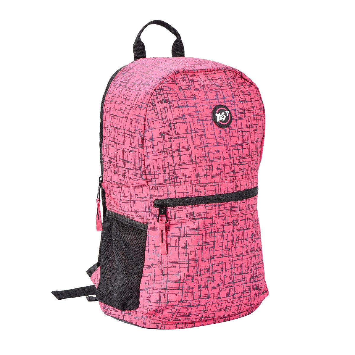 

Рюкзак молодежный YES R-09 Сompact Reflective розовый