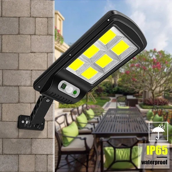 

Уличный фонарь на солнечной батарее UKC Solar Light BL BK120-6COB уличный светильник