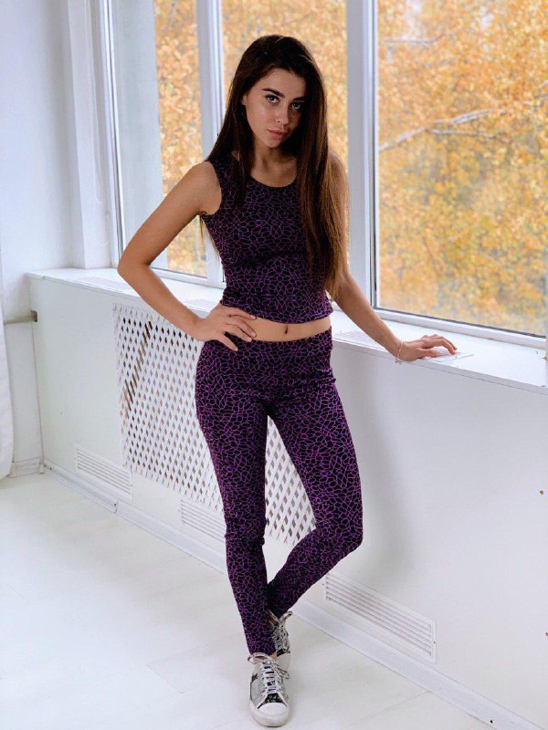 

Fashions • Костюм для фитнеса Jennifer Fashions 44 фиолетовый