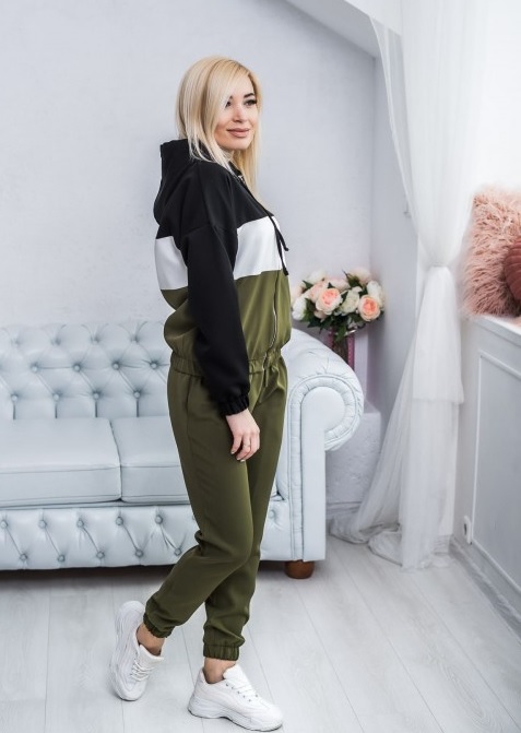 

Fashions • Женский костюм Christina Fashions 48-50 хаки (02400-бр-ве)