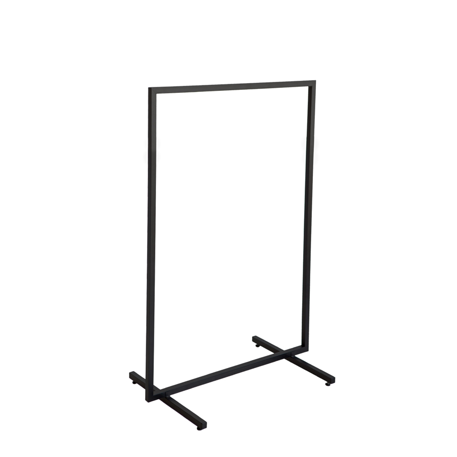 

Стойка для одежды Fenster Квадро 1C Чёрный 123×70×46