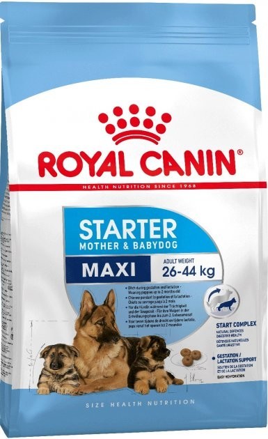 

Сухой корм Royal Canin Maxi Starter для щенков крупных пород до 2 месяцев 4 кг (3182550778770)