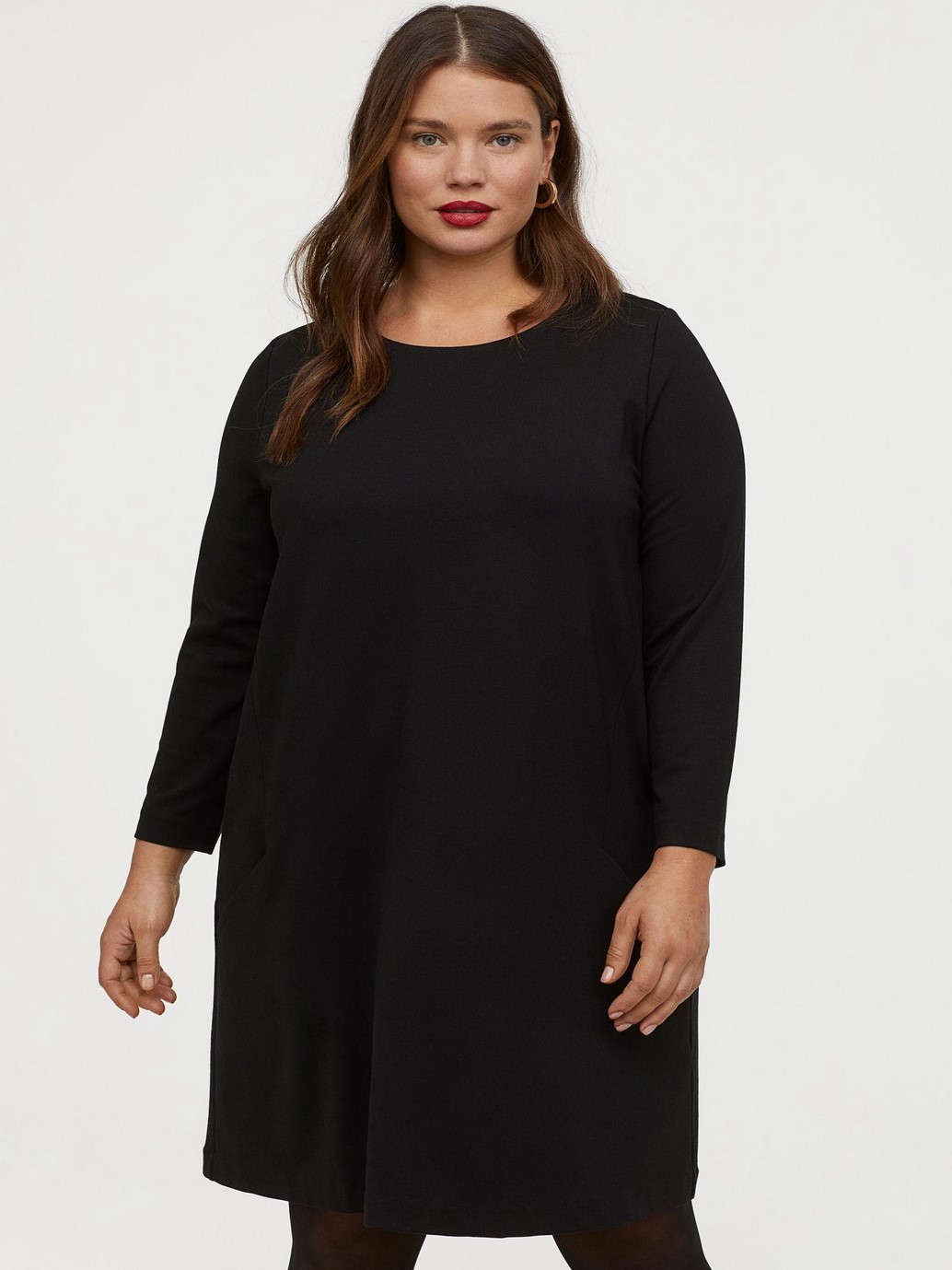

Платье H&M 0675657-9 2XL Черное (СА2000001851043)