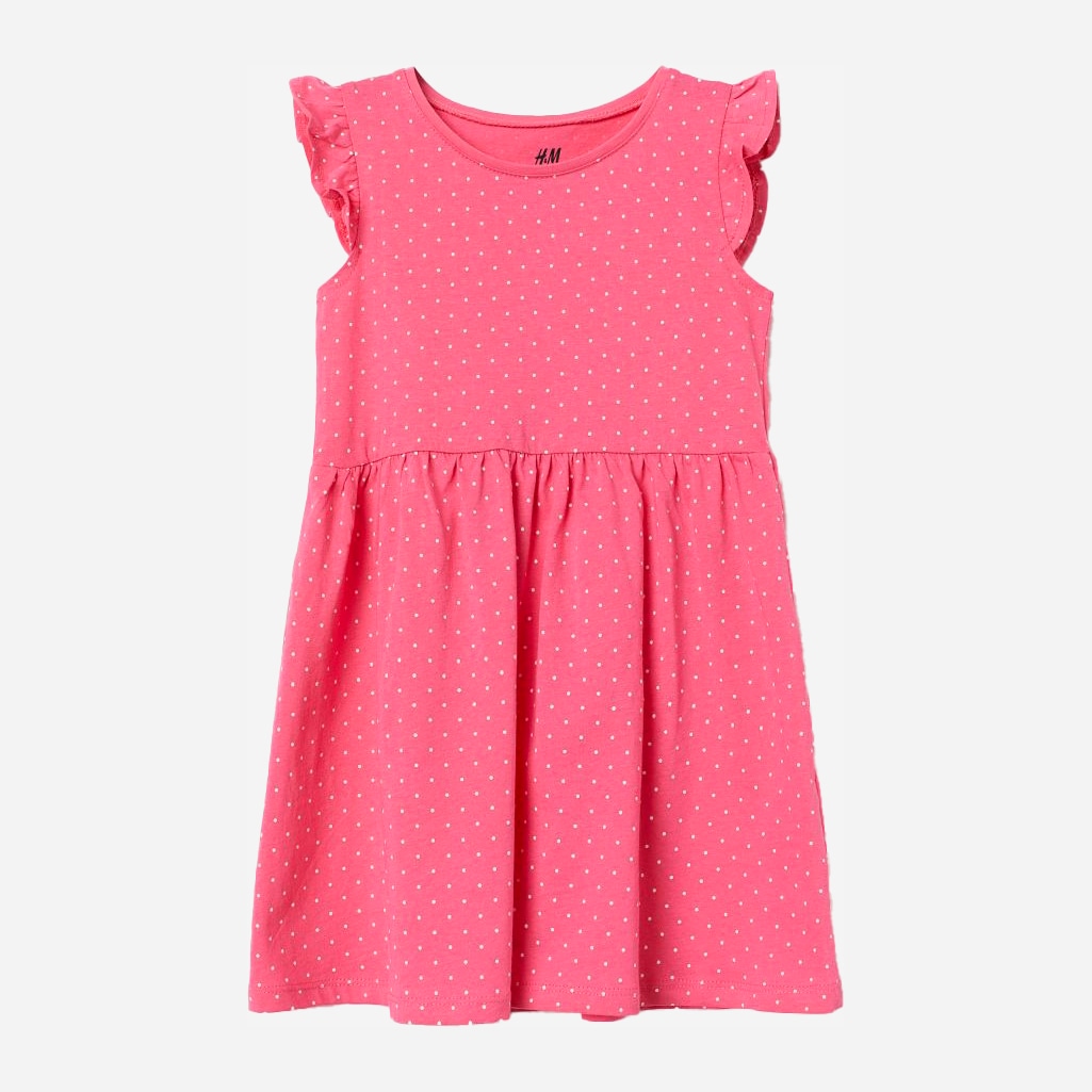 

Платье H&M 060620197 122-128 см Розовый/Белый горошек