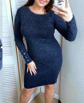 

Fashions • Платье Перрис Fashions 54 синий (№858-фг)