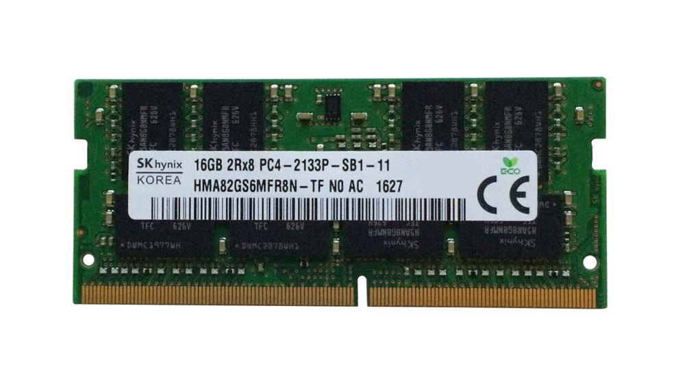 

Пам'ять Hynix 16 GB SO-DIMM DDR4 2133 MHz - (HMA82GS6MFR8N-TF)