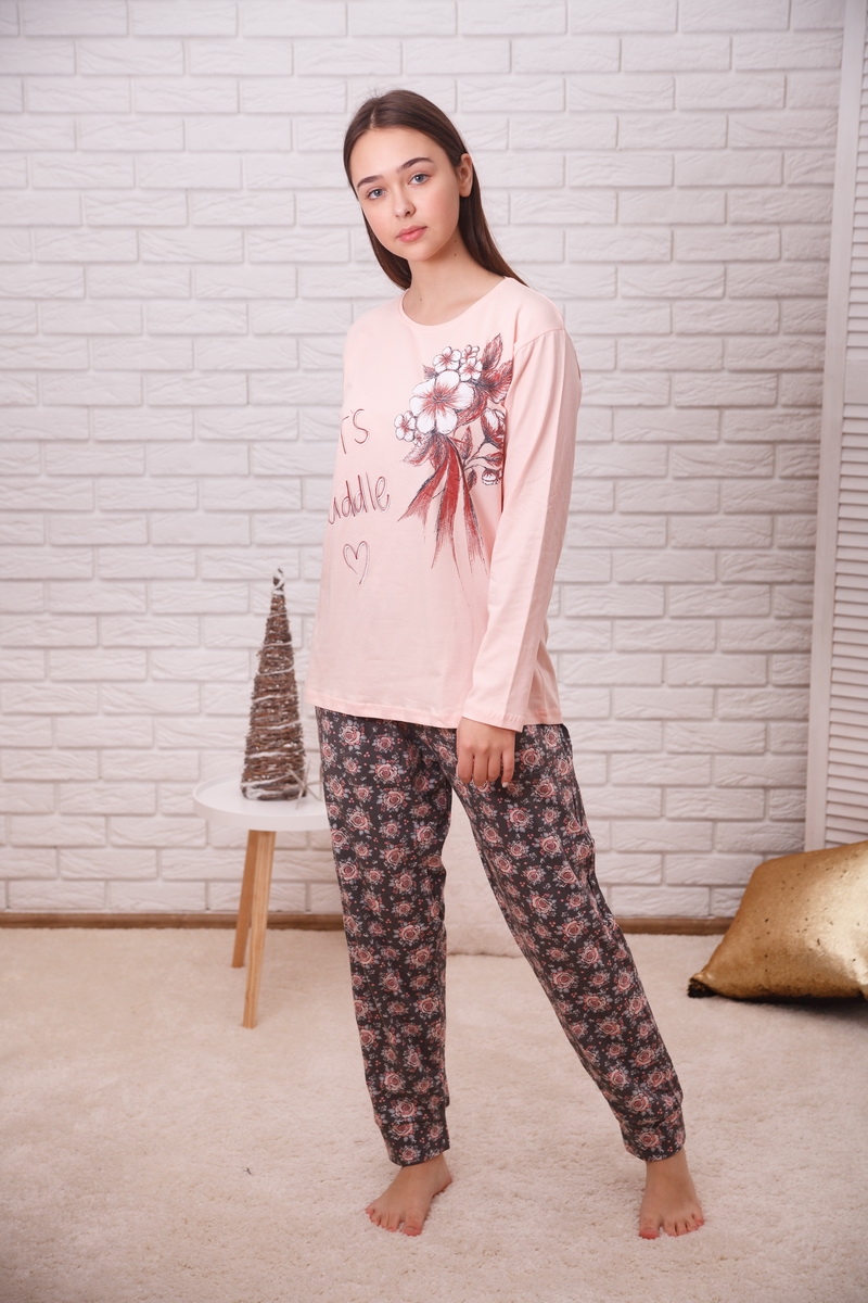 

Fashions • Пижама Let's cuddle Fashions 4XL пудра (30005-ни)
